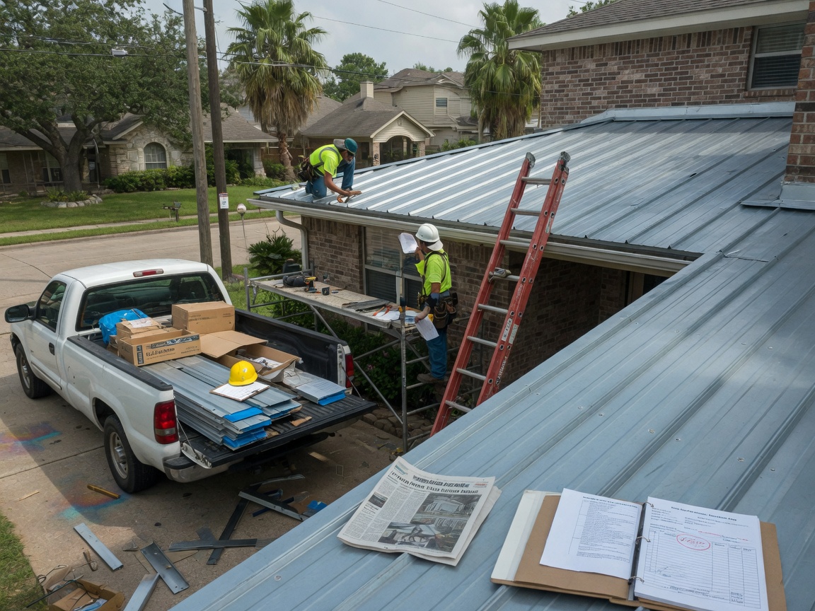 How Much Does a Metal Roof Cost in Houston?